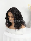 newlook's new European and American best-selling small wavy red and black wig cover is sold directly by the manufacturer. wig kit Specification image